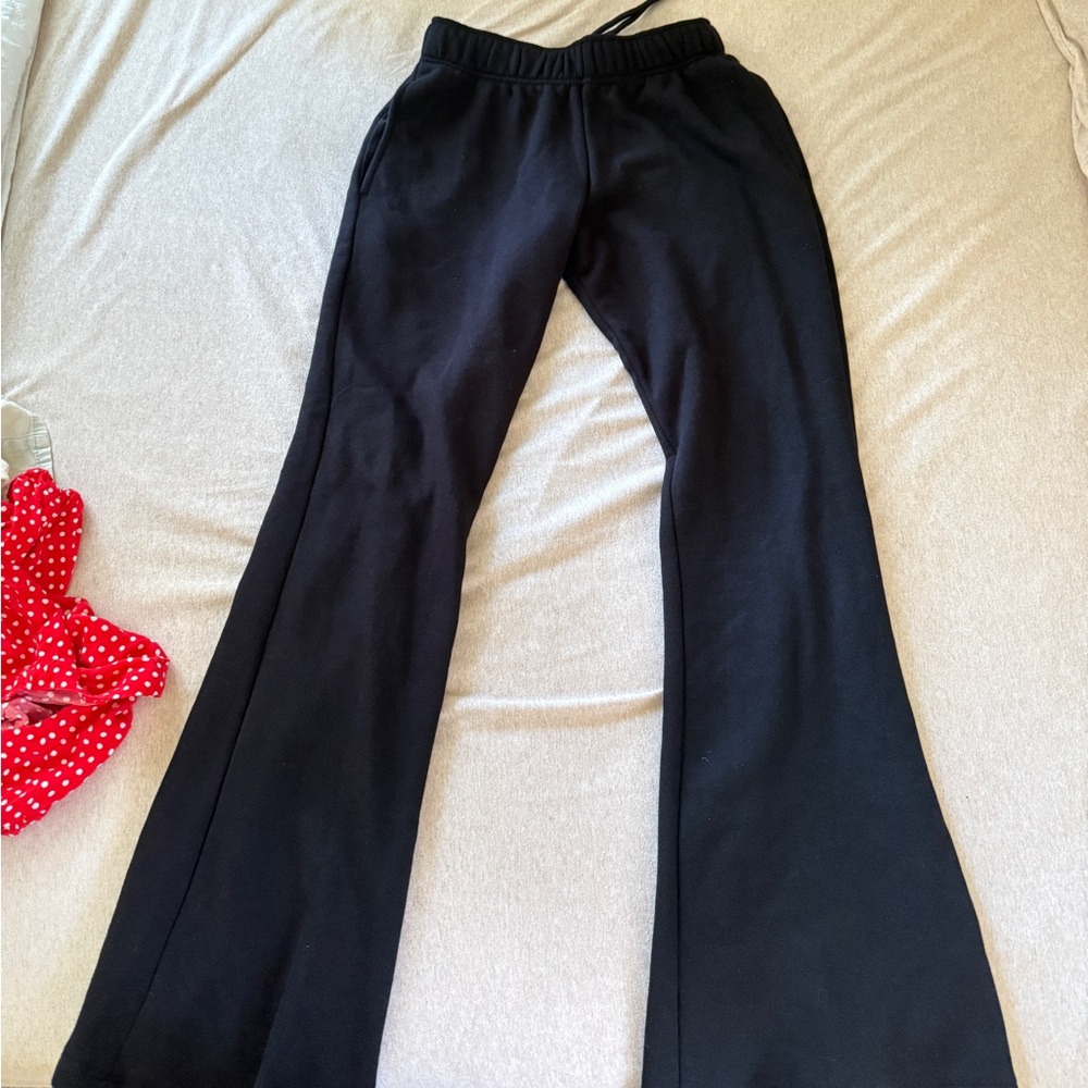 Low waisted Wild Fable Black Flared sweatpants